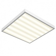 Светодиодный светильник "ВАРТОН" офисный встраиваемый 1195*180*50 мм 54 ВТ 6500К с функцией аварийного освещения класс защиты IP40