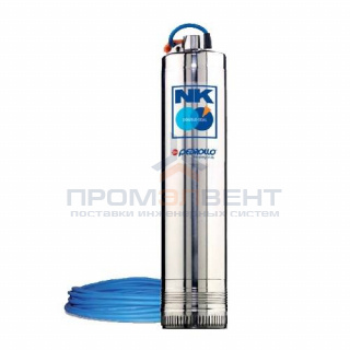 Насос колодезный Pedrollo NK 2/5-N (1,1 кВт, Qmax 80 л/мин, Hmax 79 м, 3x400В, без поплавка)