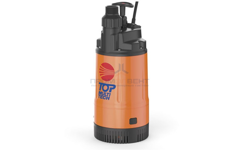 Насос колодезный Pedrollo TOP MULTI-TECH 3 - 0,55 кВт (1x230 В,Qmax 120л/мин,Hmax 32м,кабель 10м)