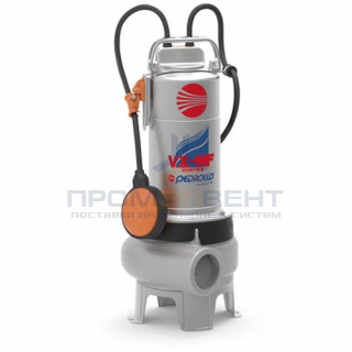 Насос фекальный Pedrollo VXm 8/35-MF - 0,55 кВт (1x230 В, Qmax 350 л/мин, Hmax 8 м, кабель 10 м)