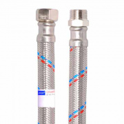 Подводка для воды гибкая Industrias Mateu GIGANTE (Гайка/Штуцер) - 3/4" (длина 500 мм)