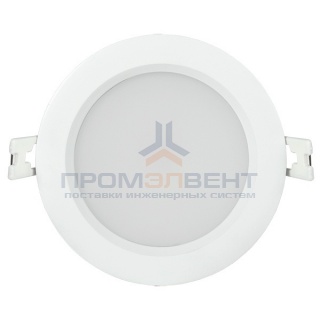 Светильник LED ДВО 1820 PRO белый круг 15Вт 4000K IP54 108x50mm IEK