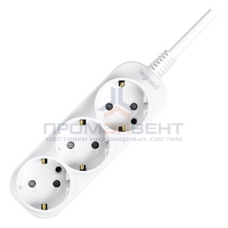 Anam Legrand e-Fren 3 Удлинитель,шнур 1.5м, 10A, 250V