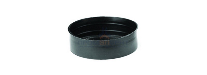 Заглушка для двустенных труб, наружная, полипропилен, д.200 мм DKC