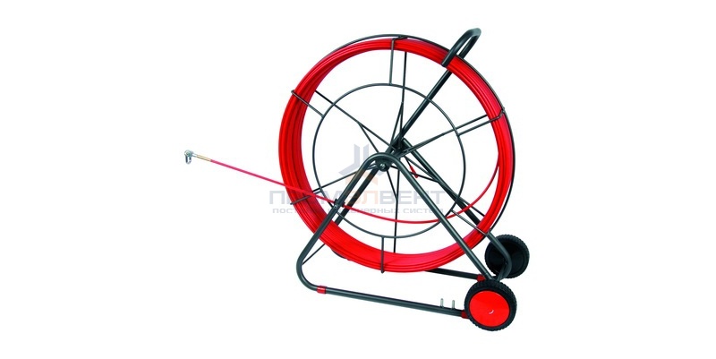 Устройство закладки кабеля на вращ. барабане,стеклопруток д.11мм, длина 250 м