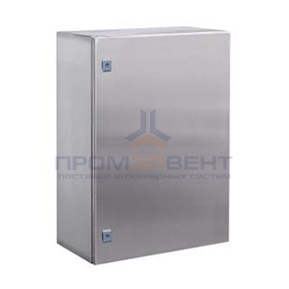 Навесной шкаф CE из нержавеющей стали (AISI 304), 800 x 600 x 400мм, с фланцем